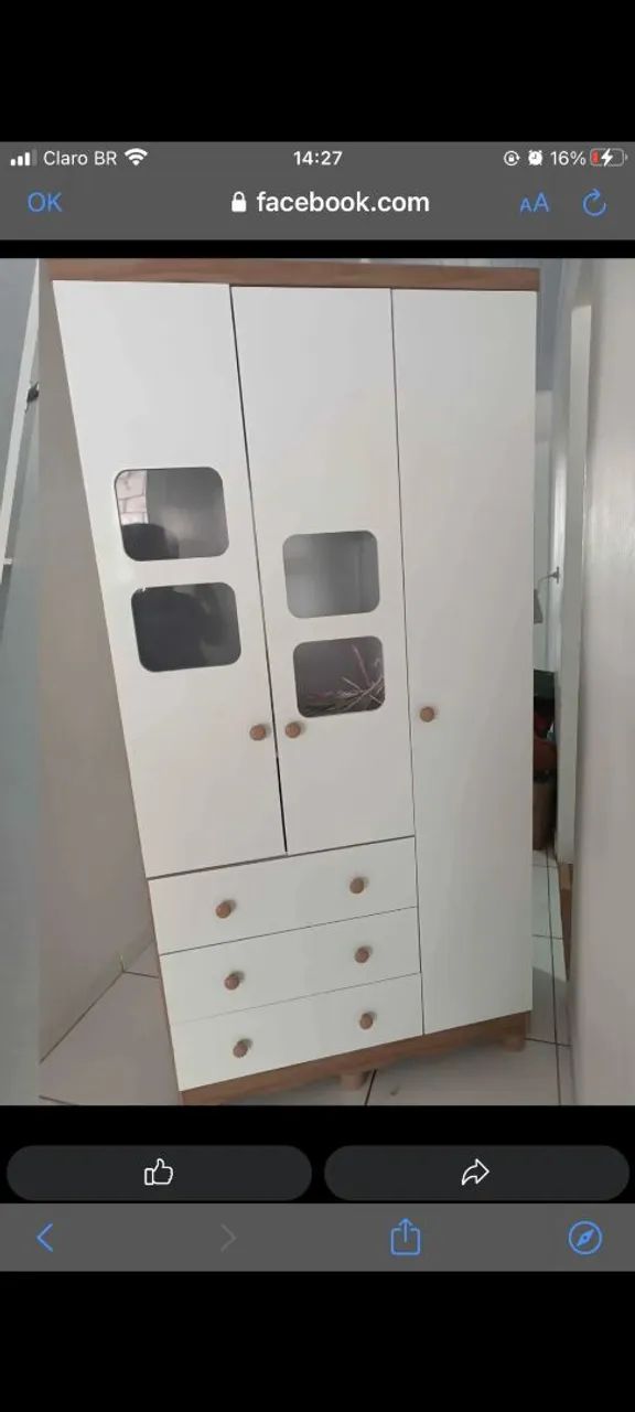 Guarda roupa conservado 