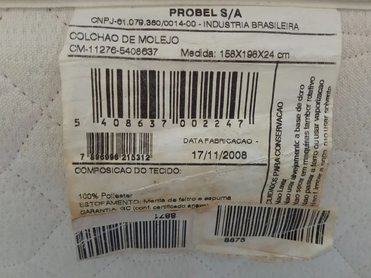 Colchão de Casal Queen Probel  - Foto 5