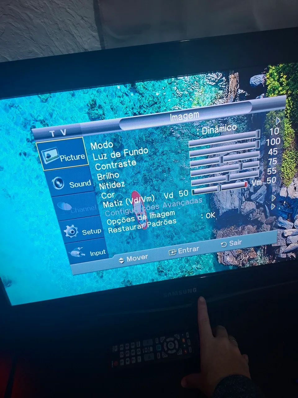 TV Samsung 26" LCD Modelo LN26C350 - Funcionando Perfeitamente  400$ - Foto 3