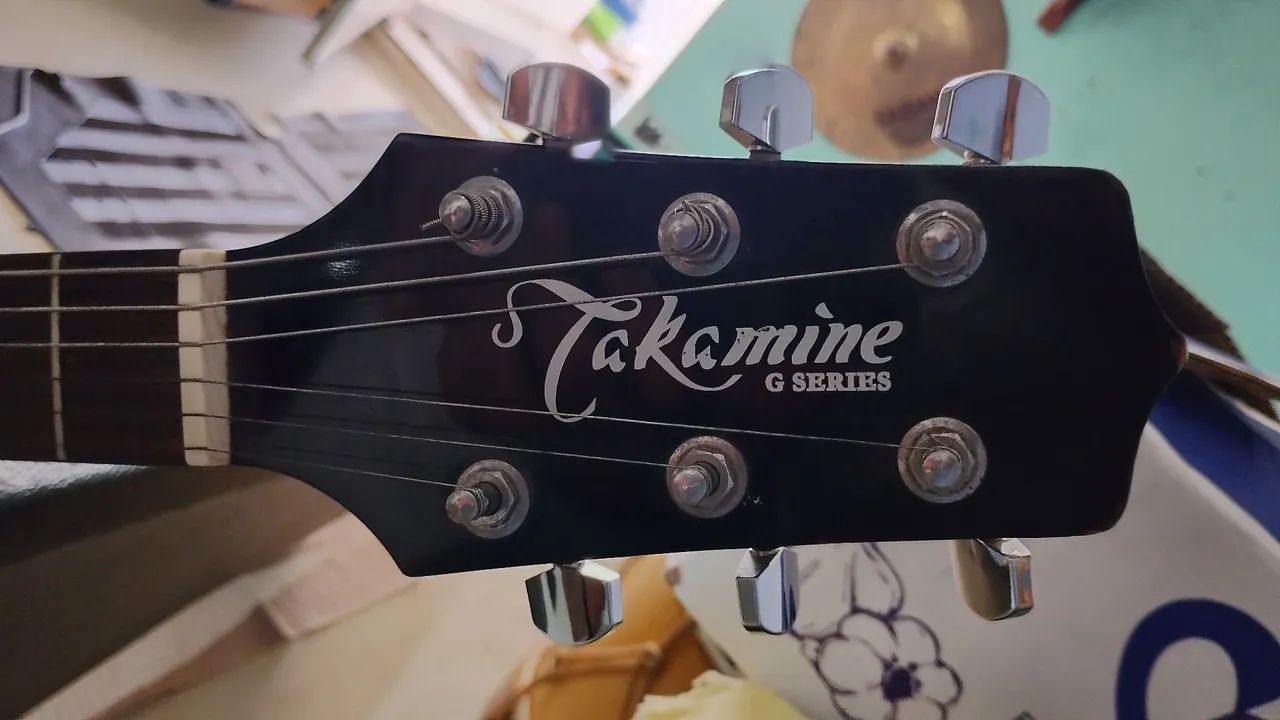 Takamine Séries EG321C raro - Foto 4