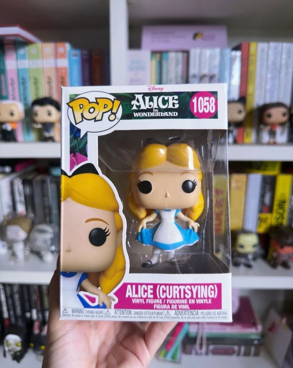 Funko Pop Disney Alice Fazendo Mesura 1058 446519757840721921