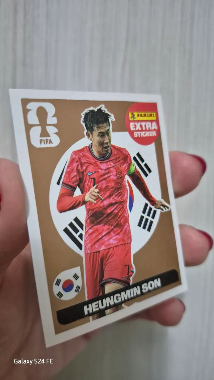 Figurinha Extra panini Heungmin son