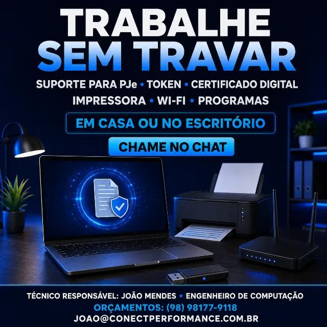 Manutenção e Formatação de Computadores e Notebooks em Domicílio São Luís - Foto 4