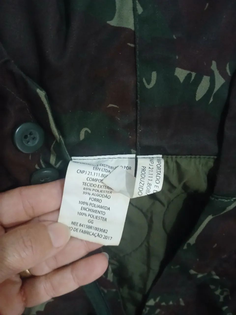 Parka camuflada exército  - Foto 3