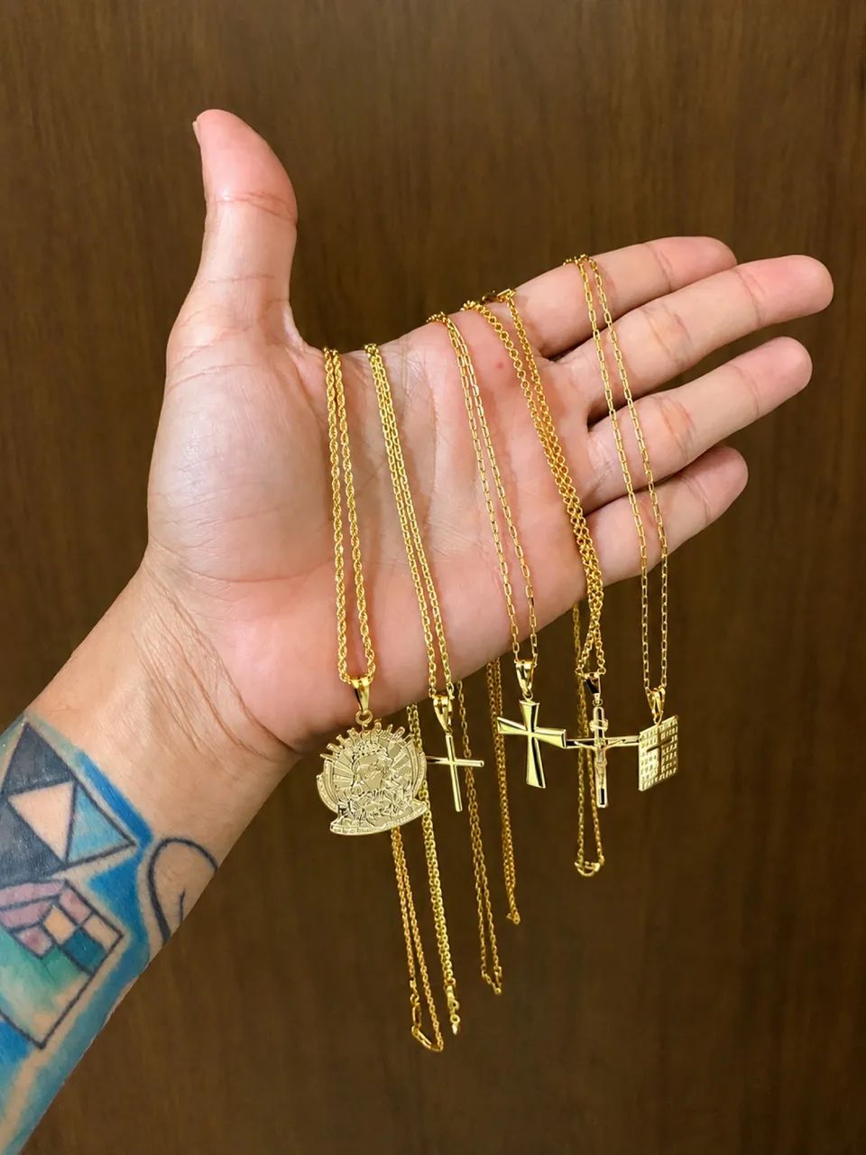 Corda banhada a ouro 18k  - Foto 2