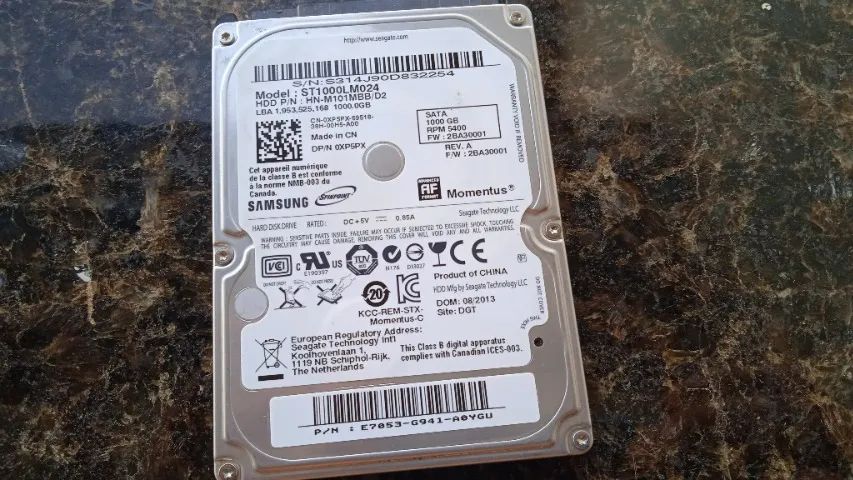 HD Samsung 1TB (Notebook) - Foto 2