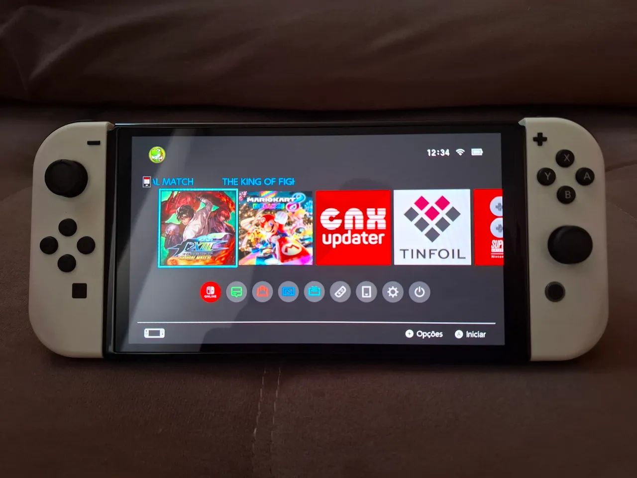 Nintendo switch oled desbloq.