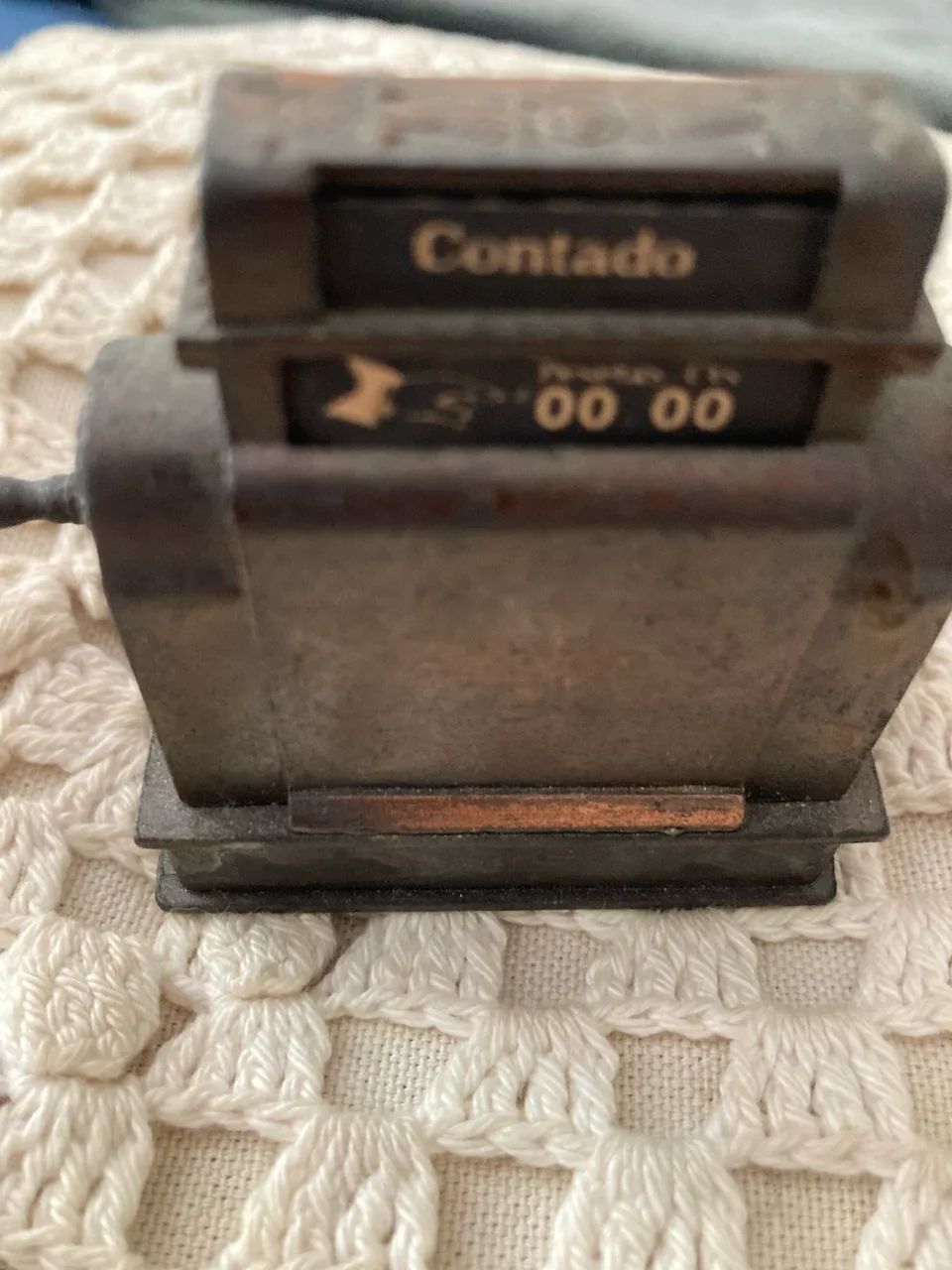 Miniatura caixa registradora antiga - Foto 4