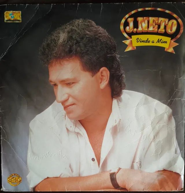 Lp Disco De Vinil Gospel Evangélico J. Neto - Vinde A Mim