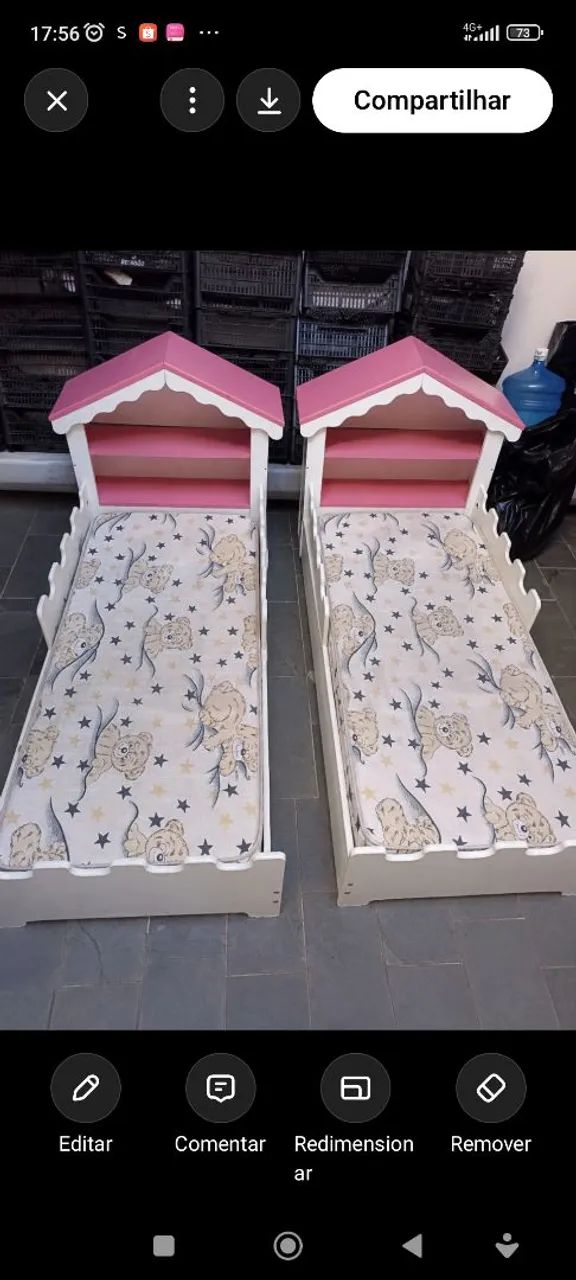 2 camas de meninas 