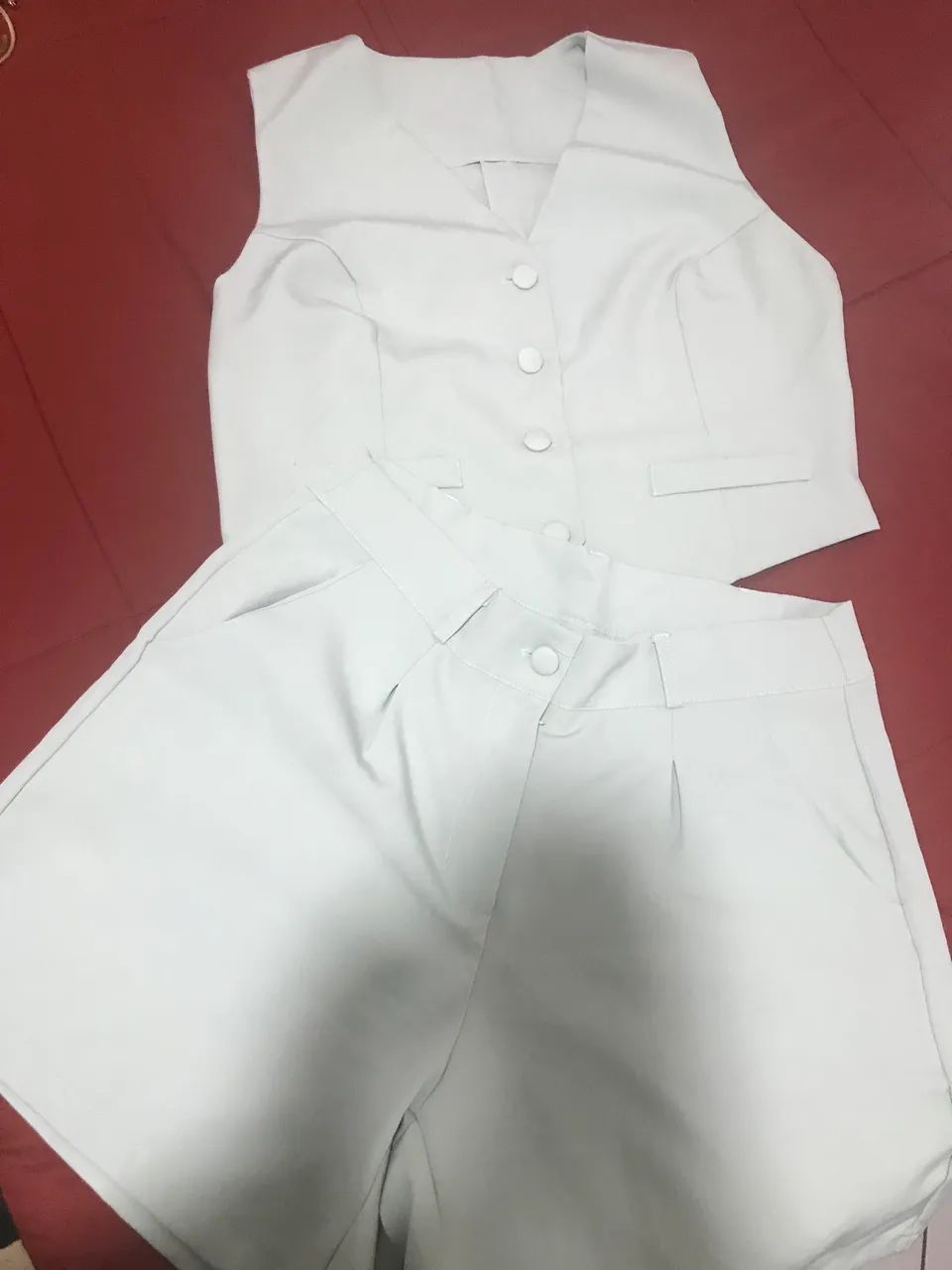 Conjunto alfaiataria-verde menta. - Foto 2
