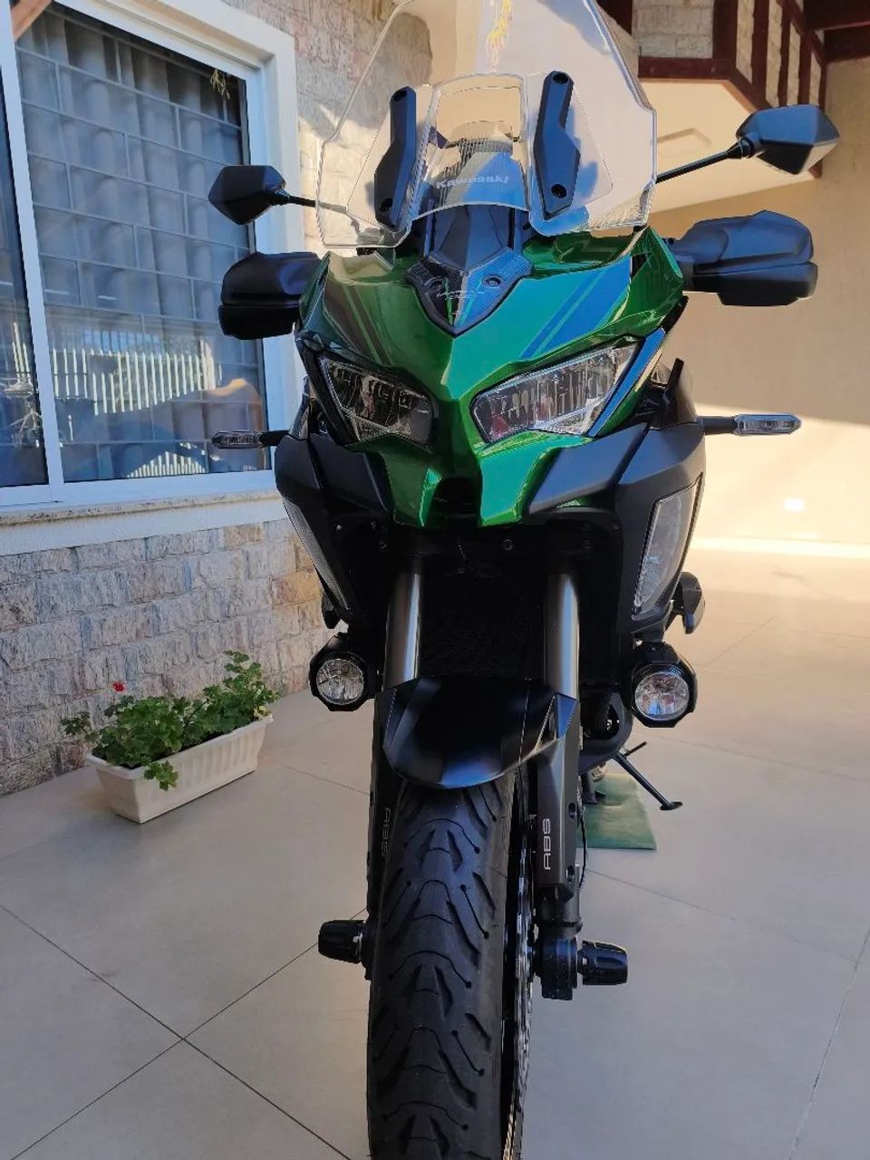 KAWASAKI VERSYS 1000 GRAND TOURER 21/21 - 23mil km - ÚNICO DONO - IMPECÁVEL  - Foto 9