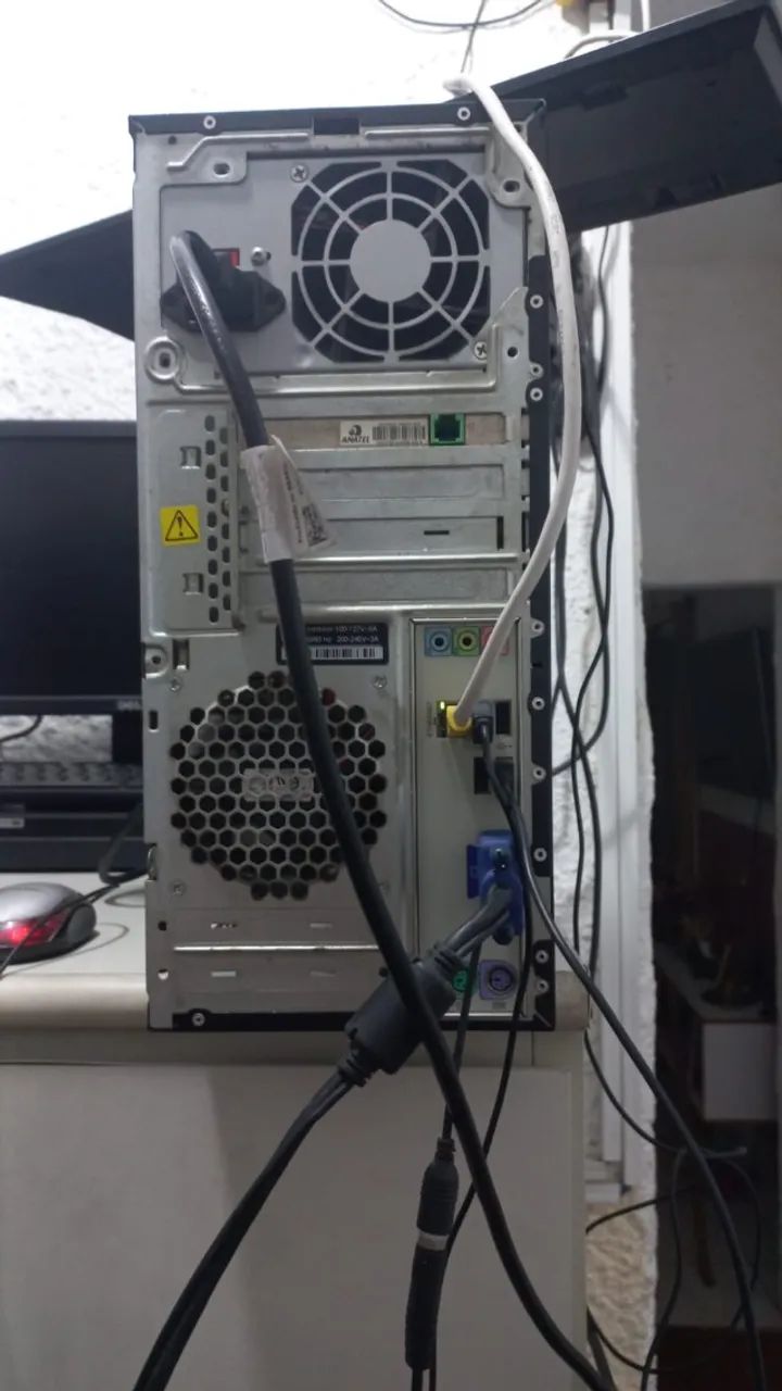 Computador Pc Hp Pavilion com Intel Core Duo E7200   4gb de RAM ddr2 hd 500gb Windows 10 - Foto 2