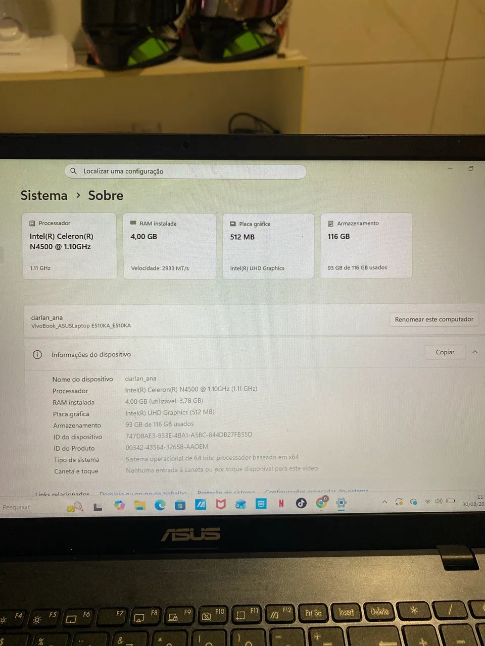 Notebook Asus - Foto 4