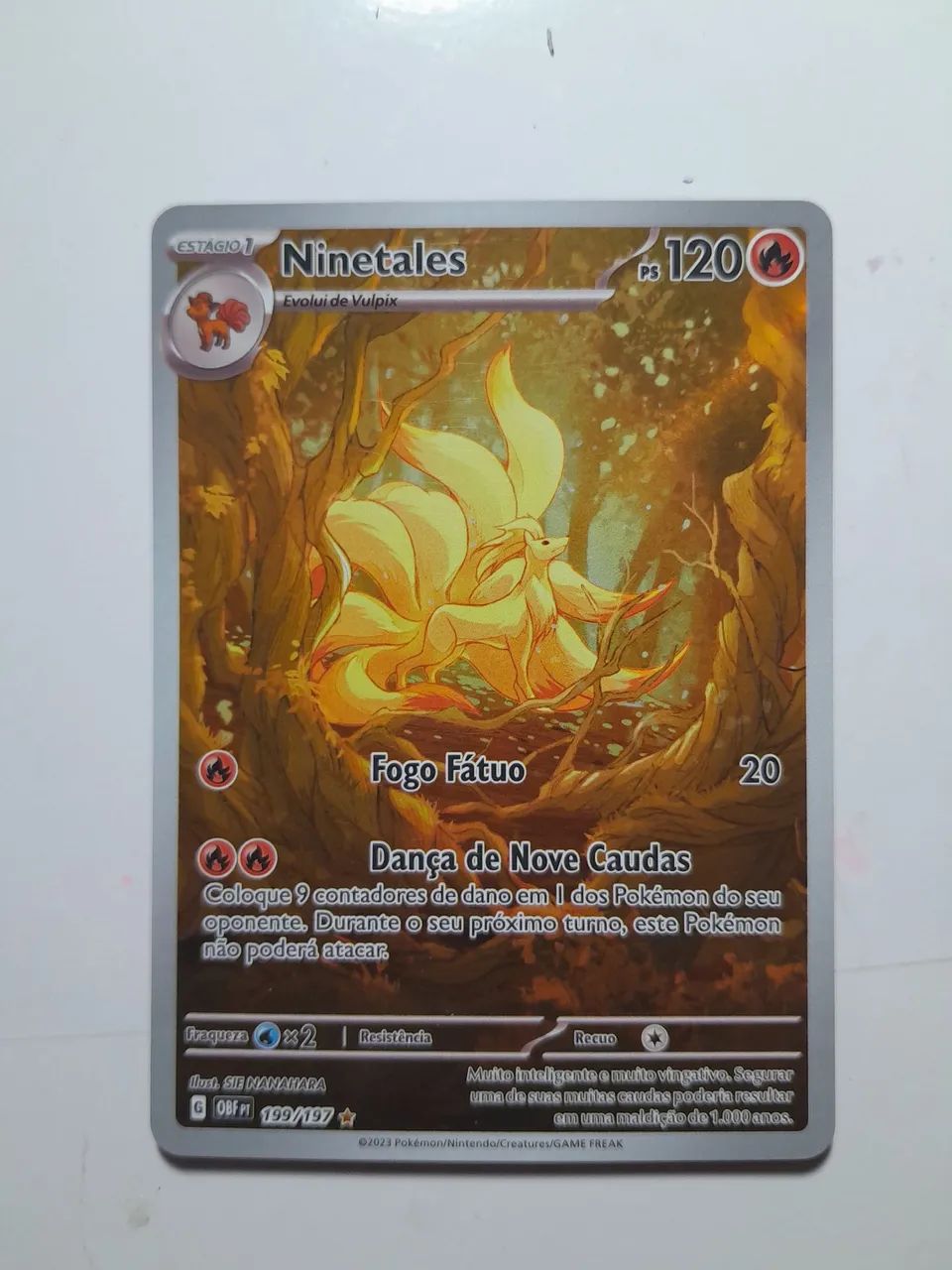 Cartas pokemon ninetales e espeon e deoxys - Foto 2