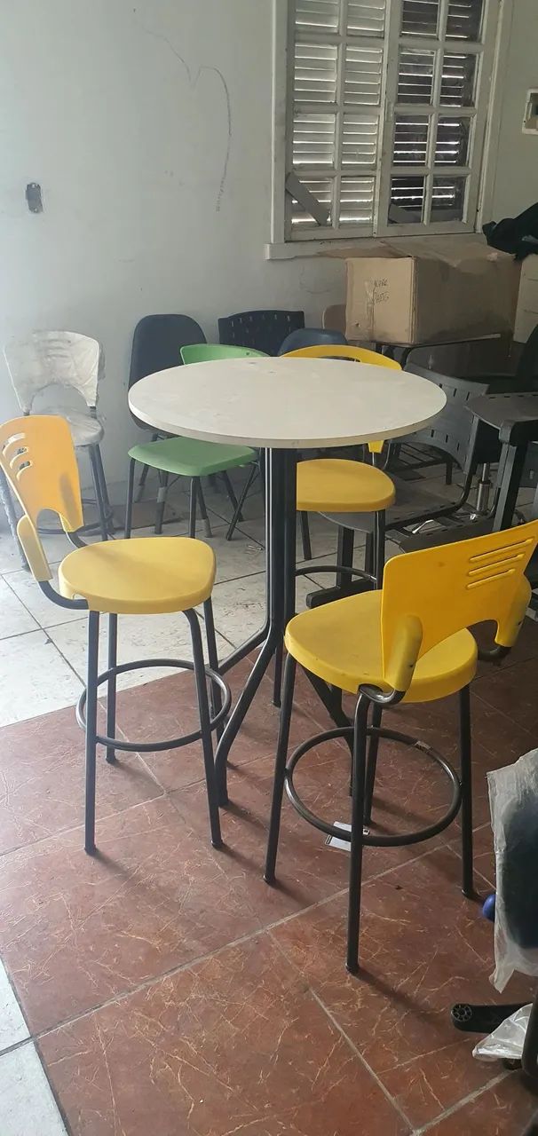 Banqueta alta encosto, bar, recepção  - Foto 2