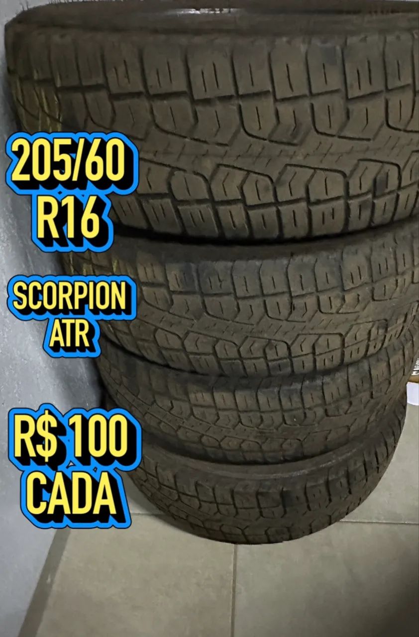 Pneus scorpion 205 60 R16 - Foto 2