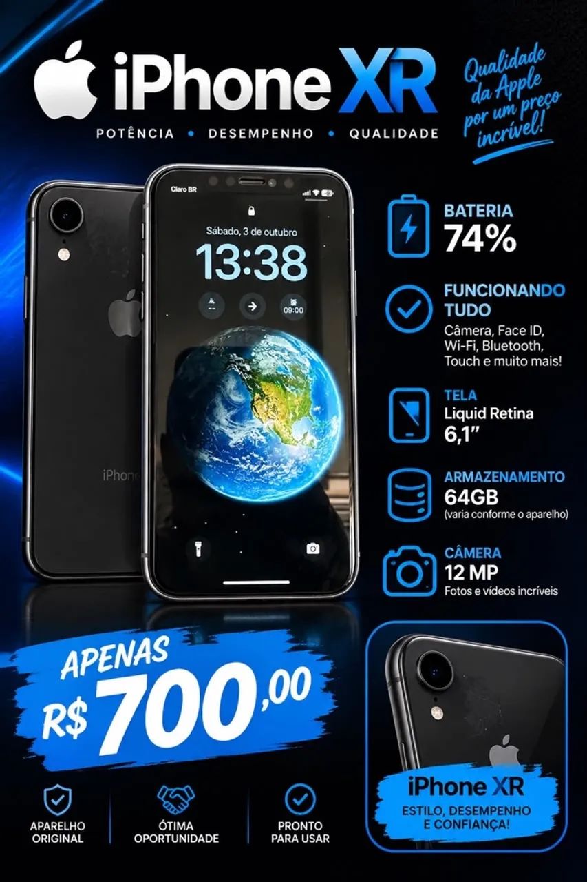 iPhone XR - Foto 5