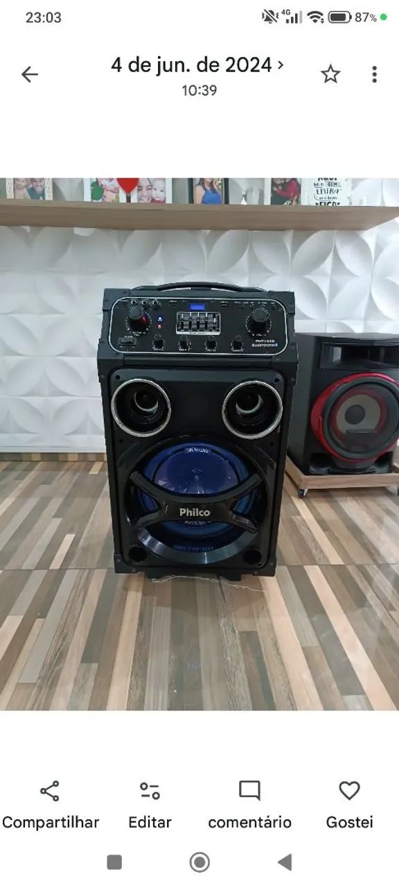 Caixa acústica Philco PTH 1500 - Foto 4