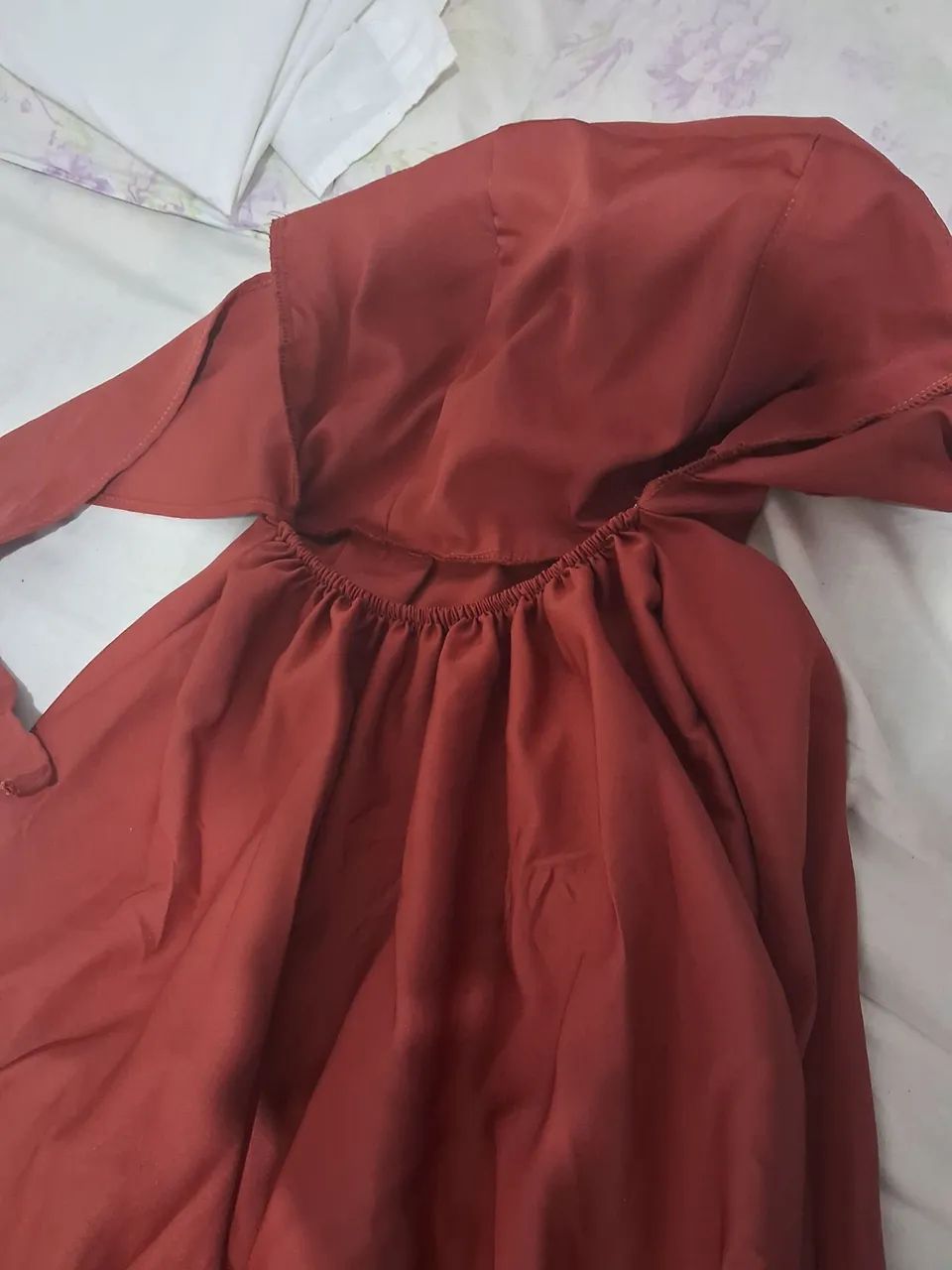 Vende-se um vestido longo e bom uso  - Foto 4