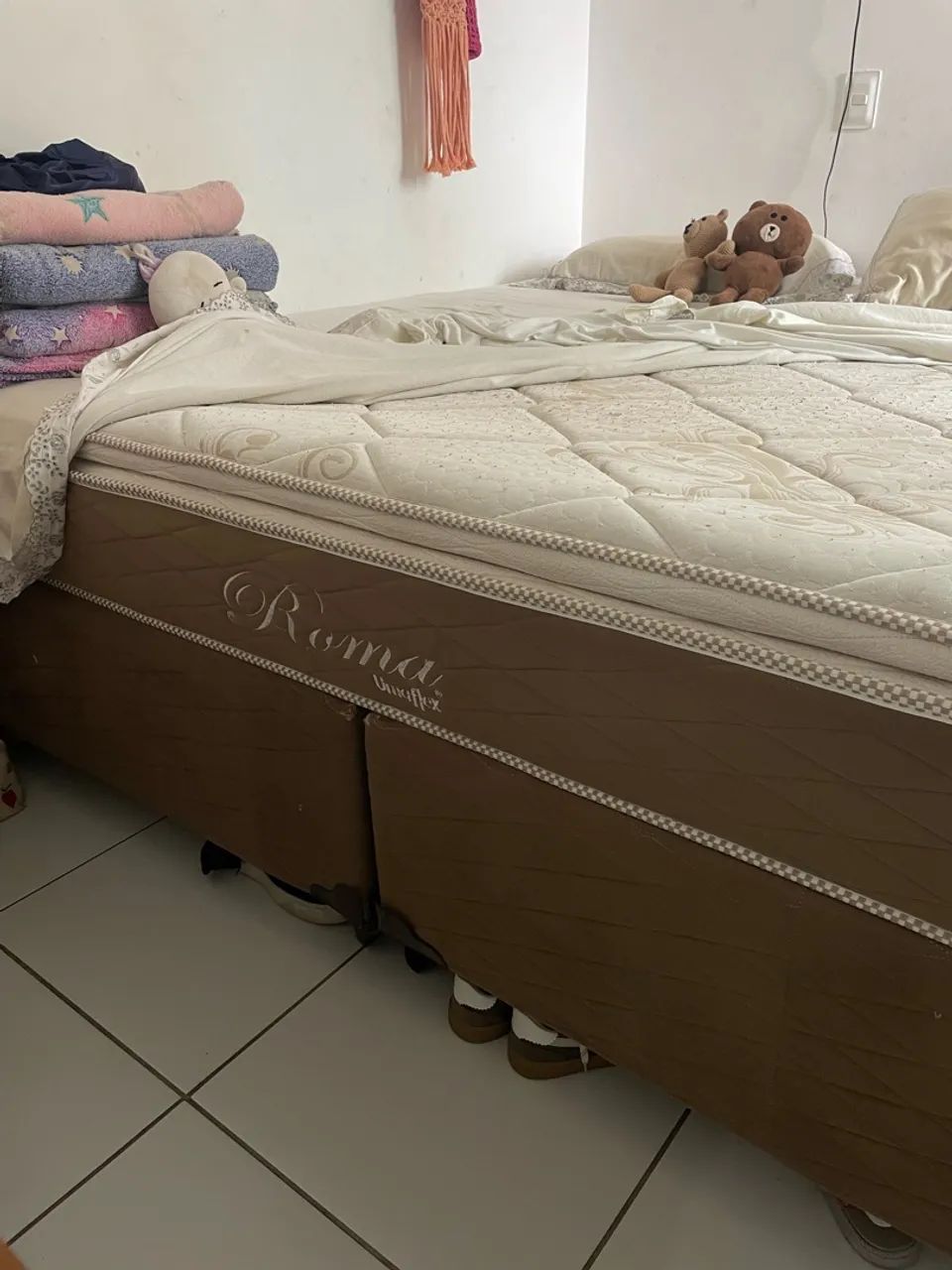 CAMA KING 1 ano e meio de uso - Foto 2