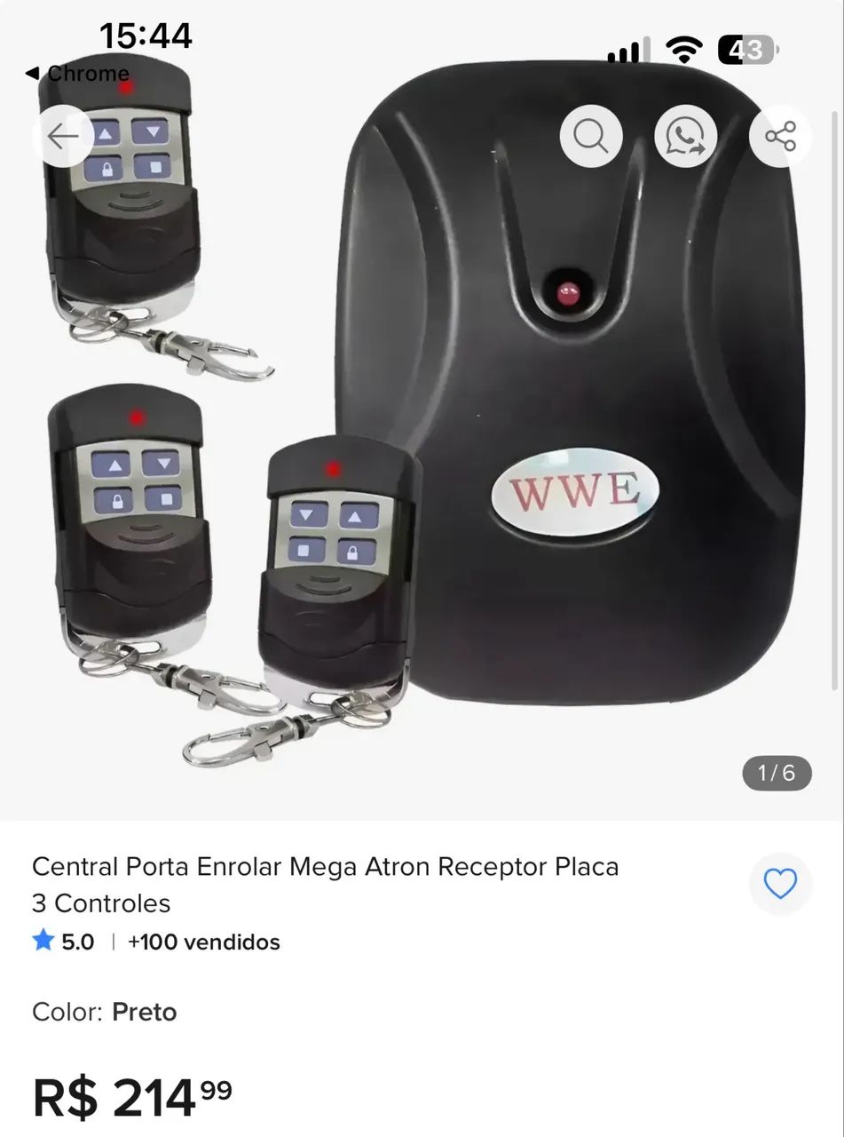 Central de controle remoto para portão  - Foto 3