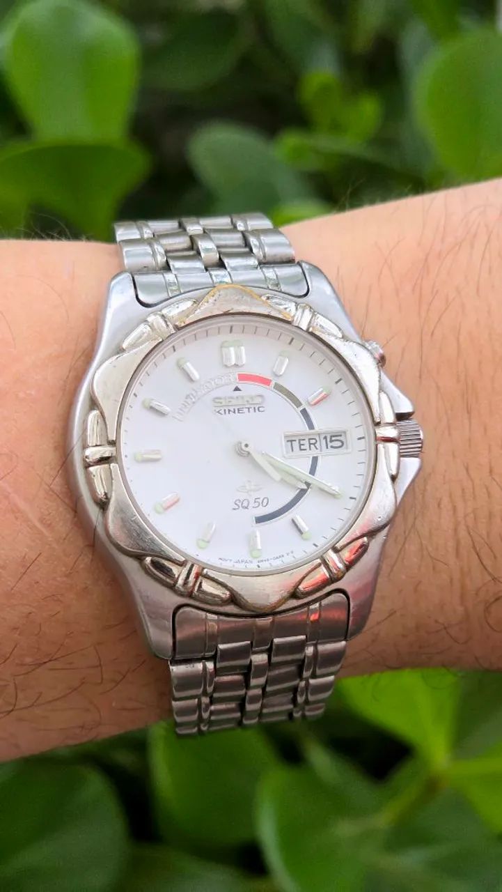 Relogio Seiko Kinetic SQ50 - Foto 2