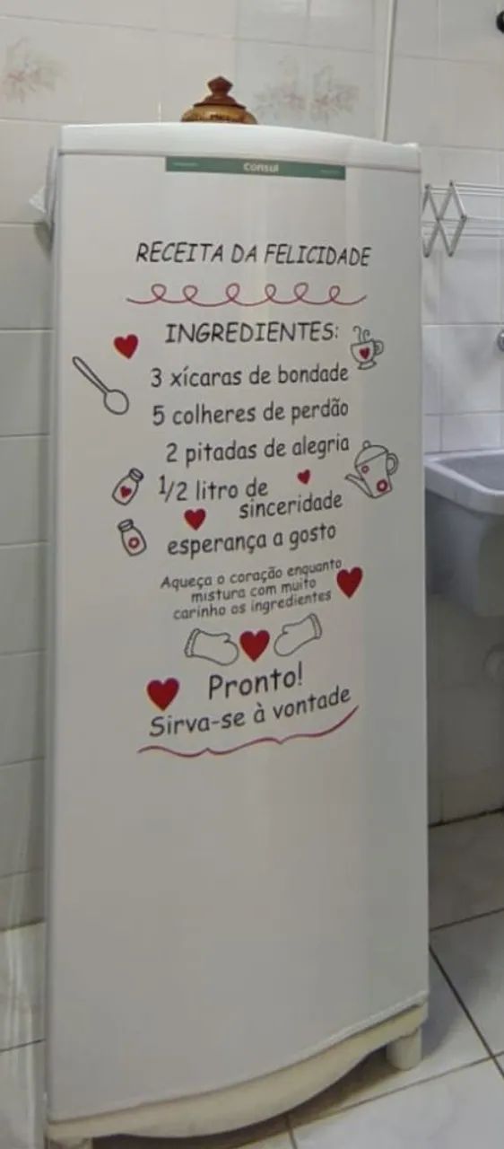 Geladeira e fogão 