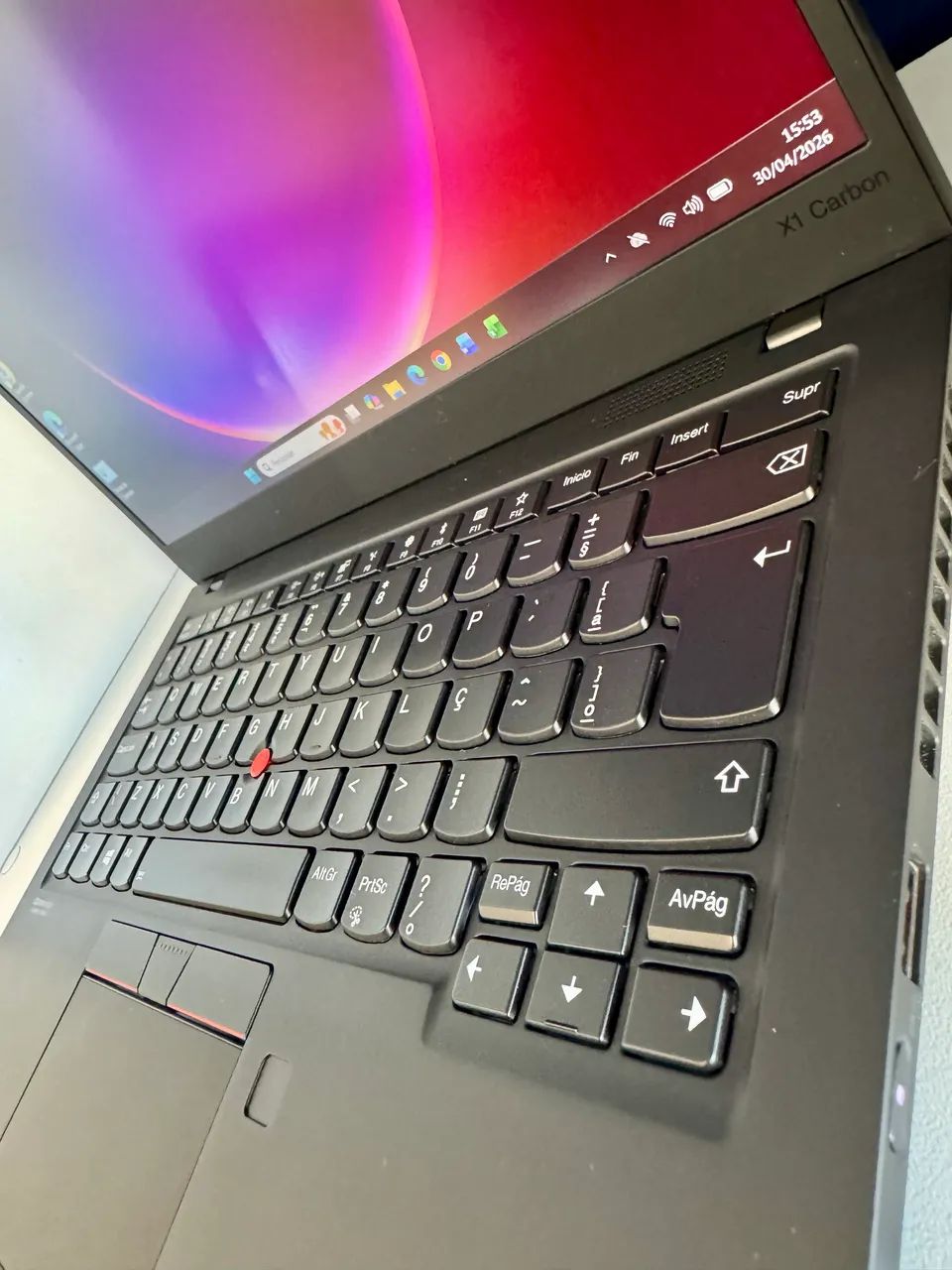 Notebook Lenovo Thinkpad X1 CARBON 7TH - IMPECÁVEL, nota 10