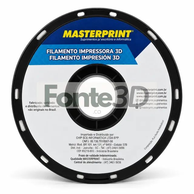 Filamento Petg Branco - 1 Kg Masterprint - Foto 4