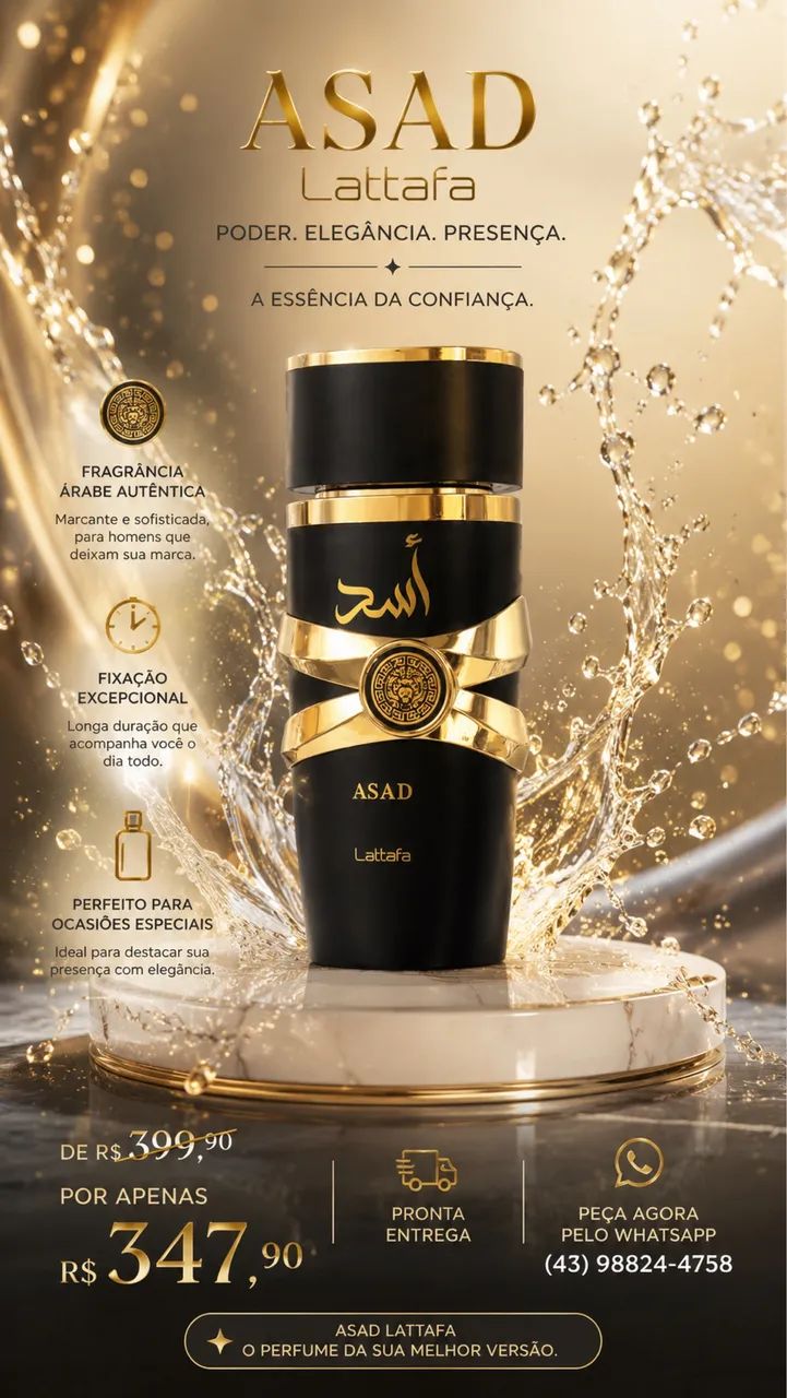 Perfume Asad - Lattafa  - Foto 2