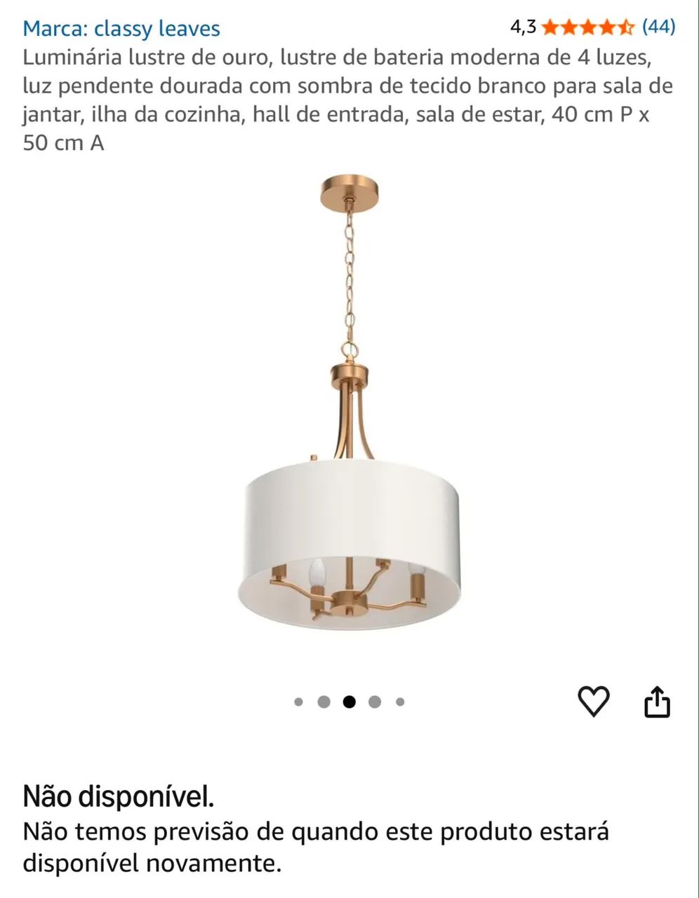 Luminária  - Foto 4