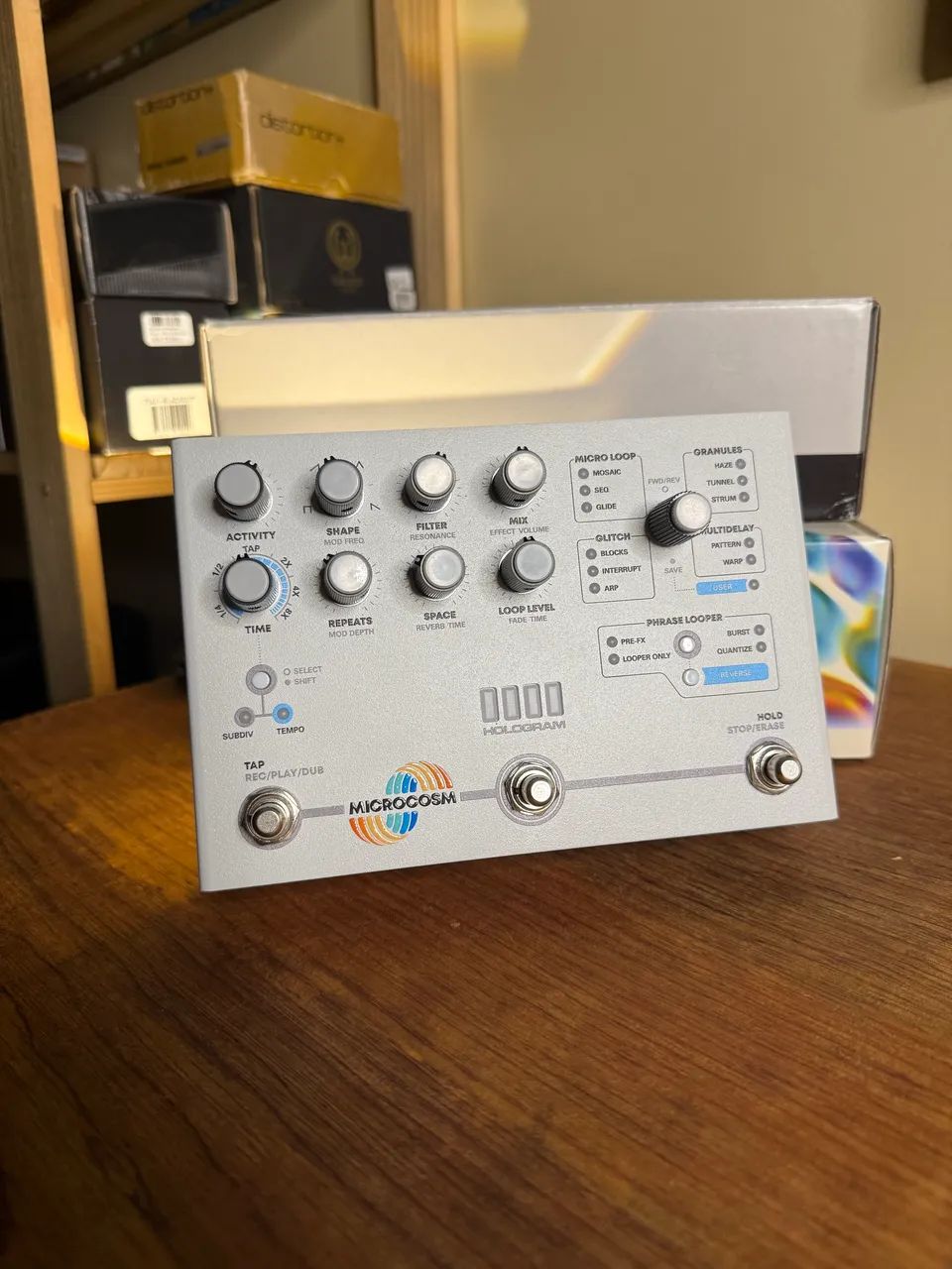 Pedal Microcosm Hologram Eletronics  - Foto 4