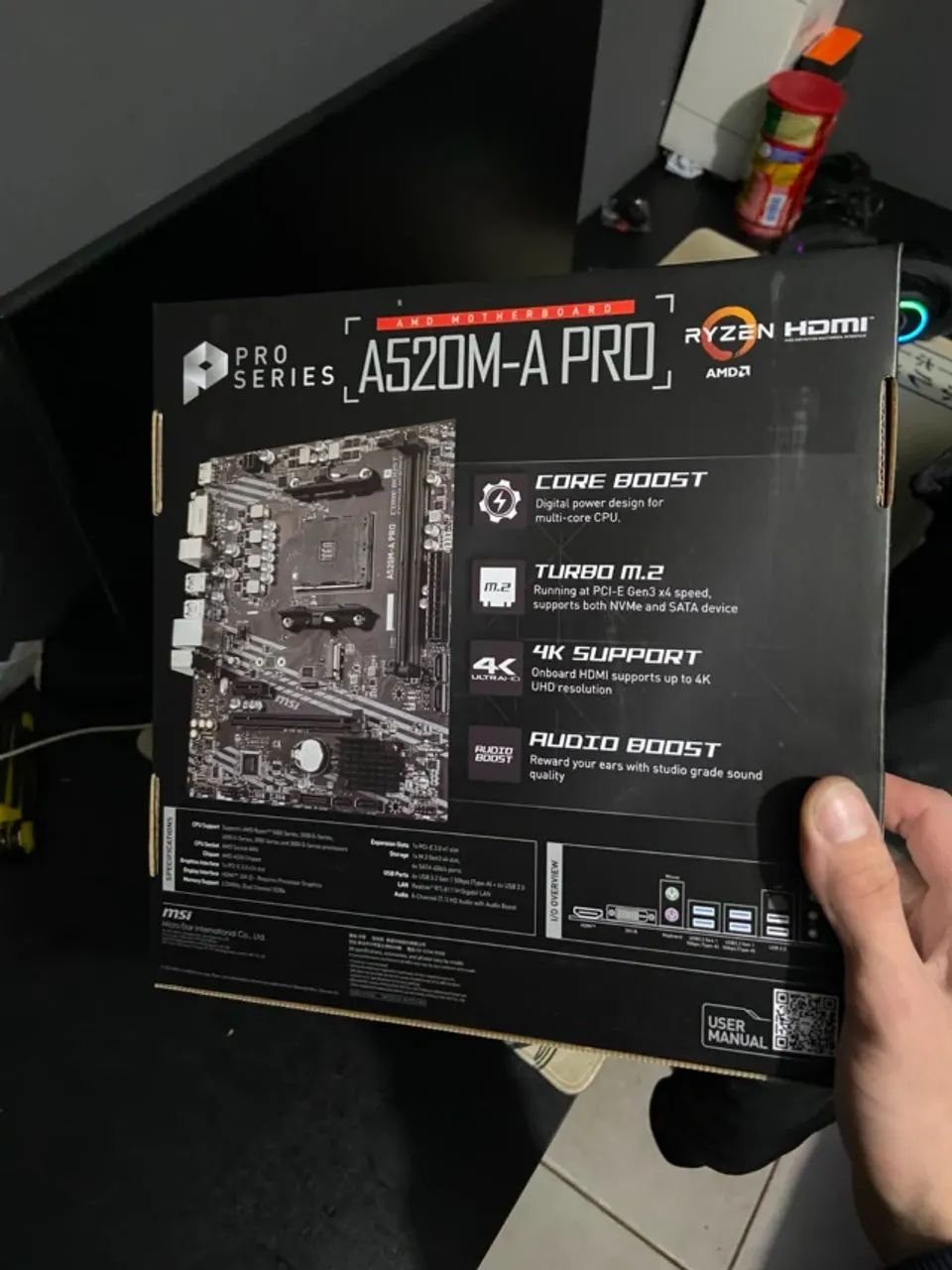 PLACA MAE A520M-A PRO MSI - Foto 2