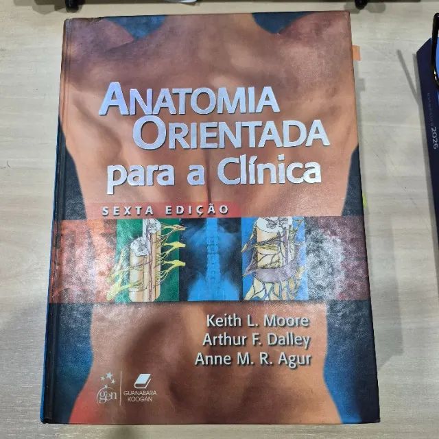 Anatomia orientada para a clínica Moore 6 edição