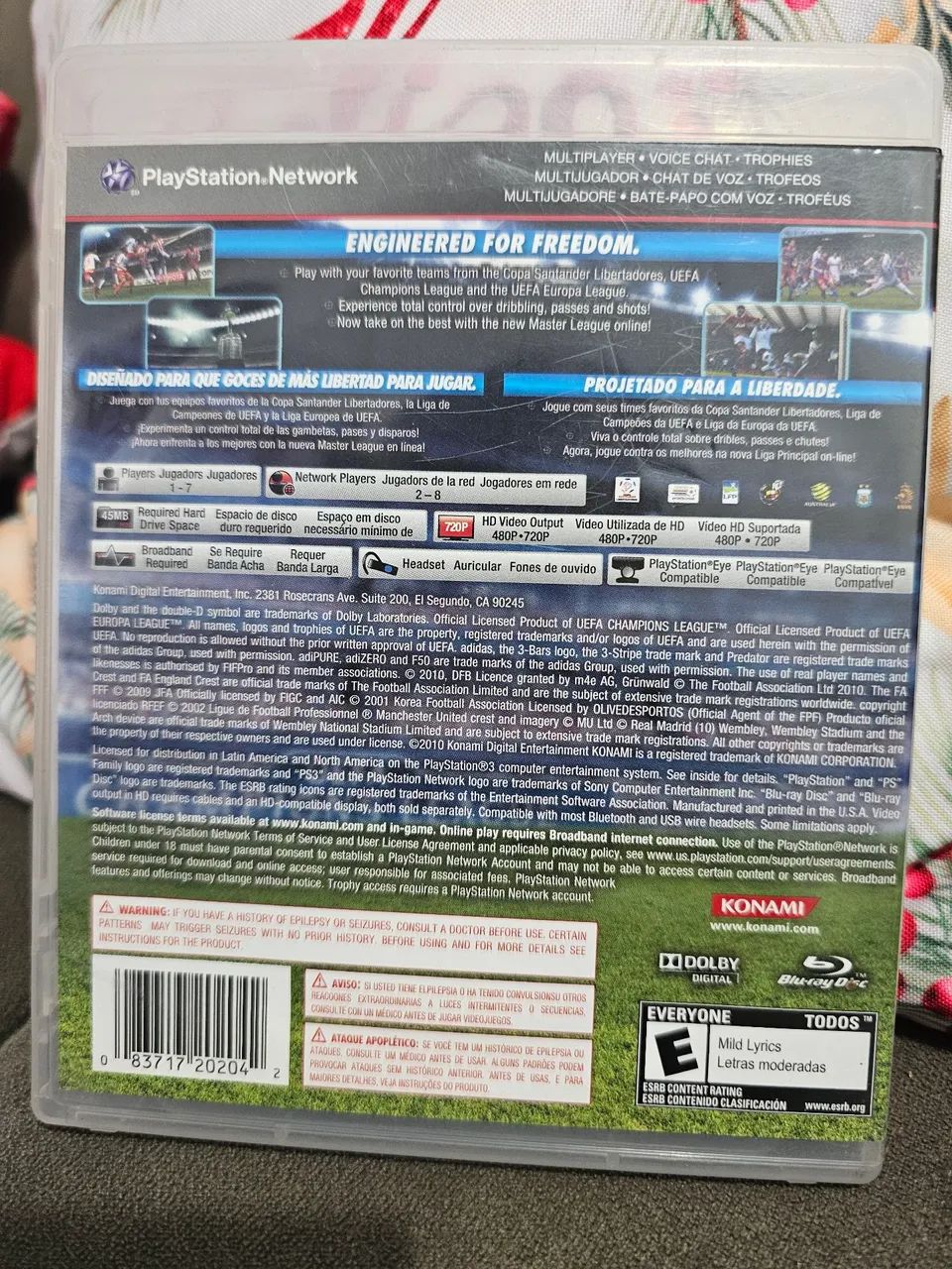 PES 2011 - Pro Evolution Soccer | PS3 | Original - Foto 2