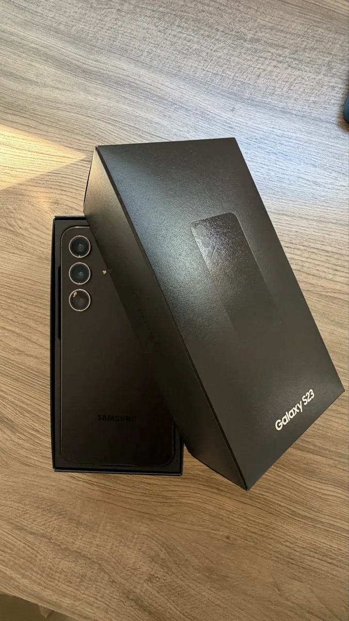 Samsung Galaxy S23 256GB Preto | Caixa + NF