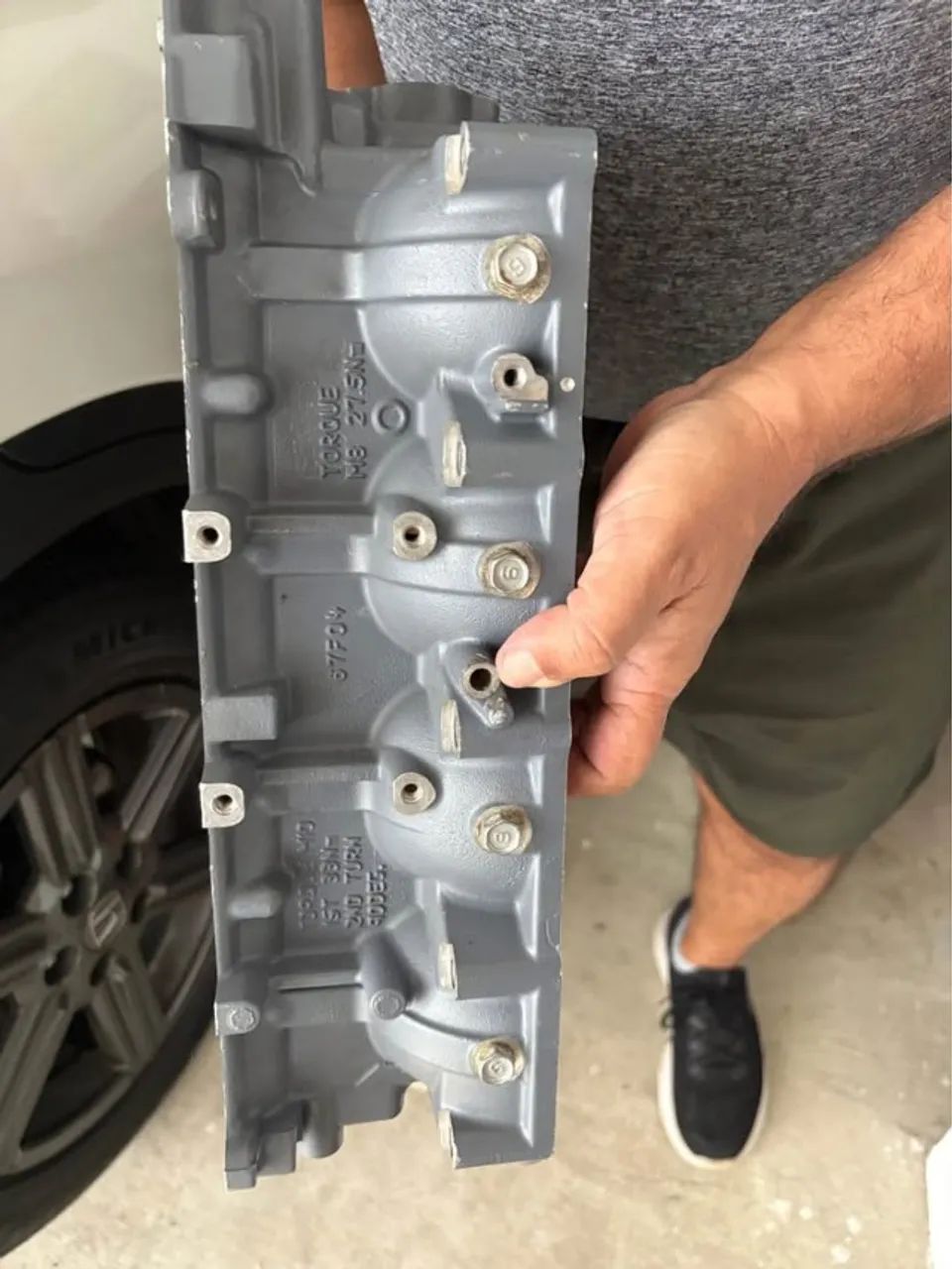 Cabeçote f90 yamaha motor de popa pronto pra uso e sem contato com água salgada. - Foto 6