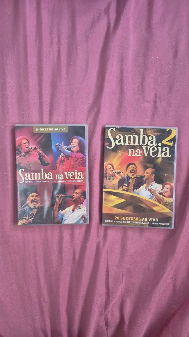 DVDs Samba na Veia