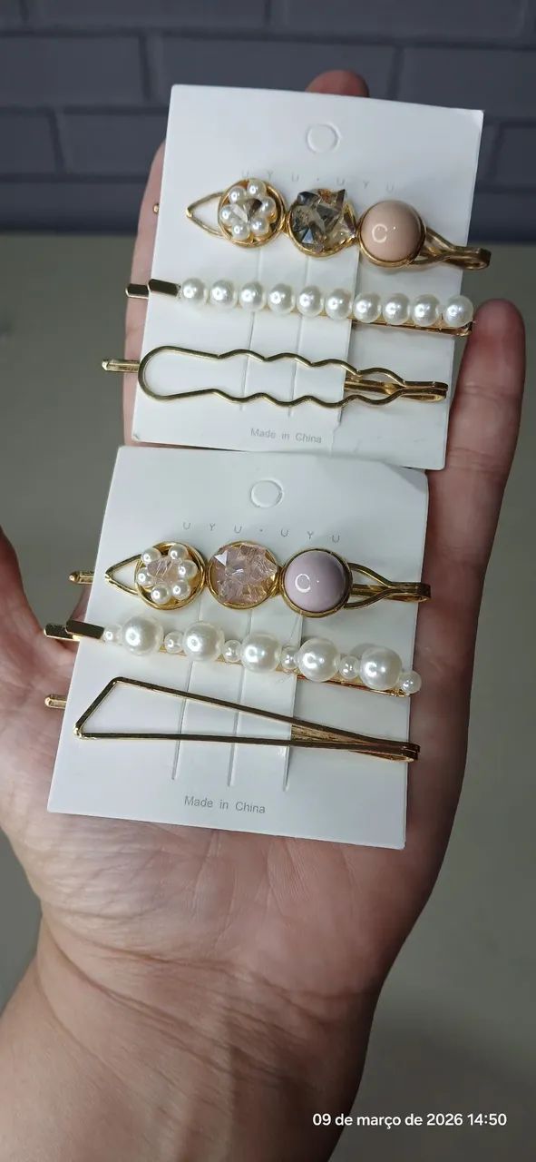 Kit de Presilhas de Cabelo  - Foto 4