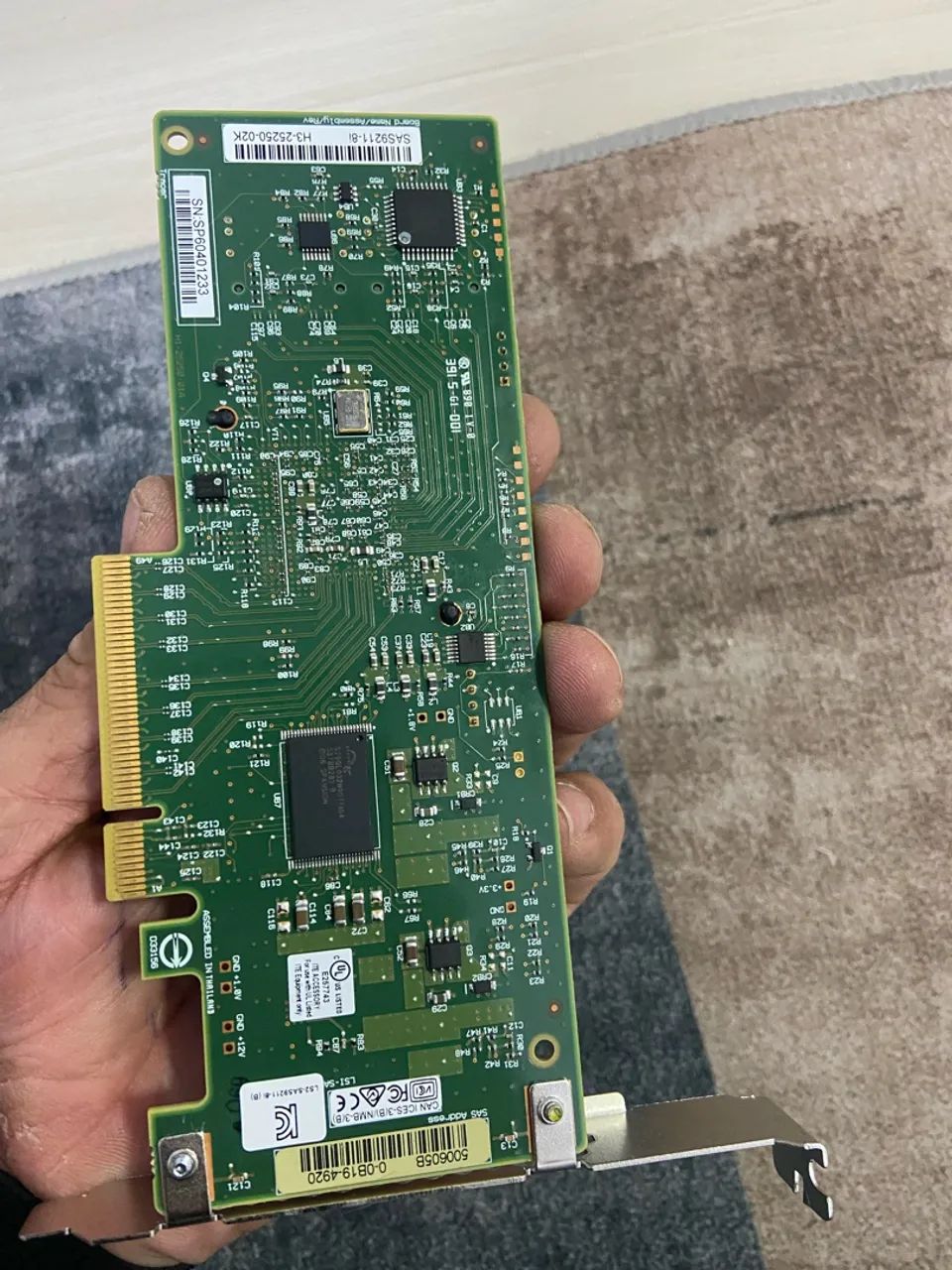 Controladora LSI9211-8i em modo IT com cabos - Foto 3