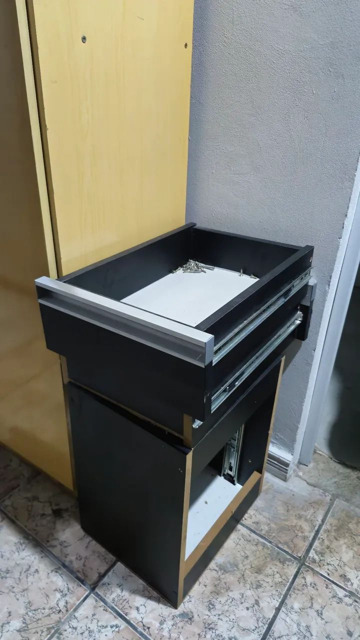 Mesa em L em estado de nova, ja desmontada. - Foto 2