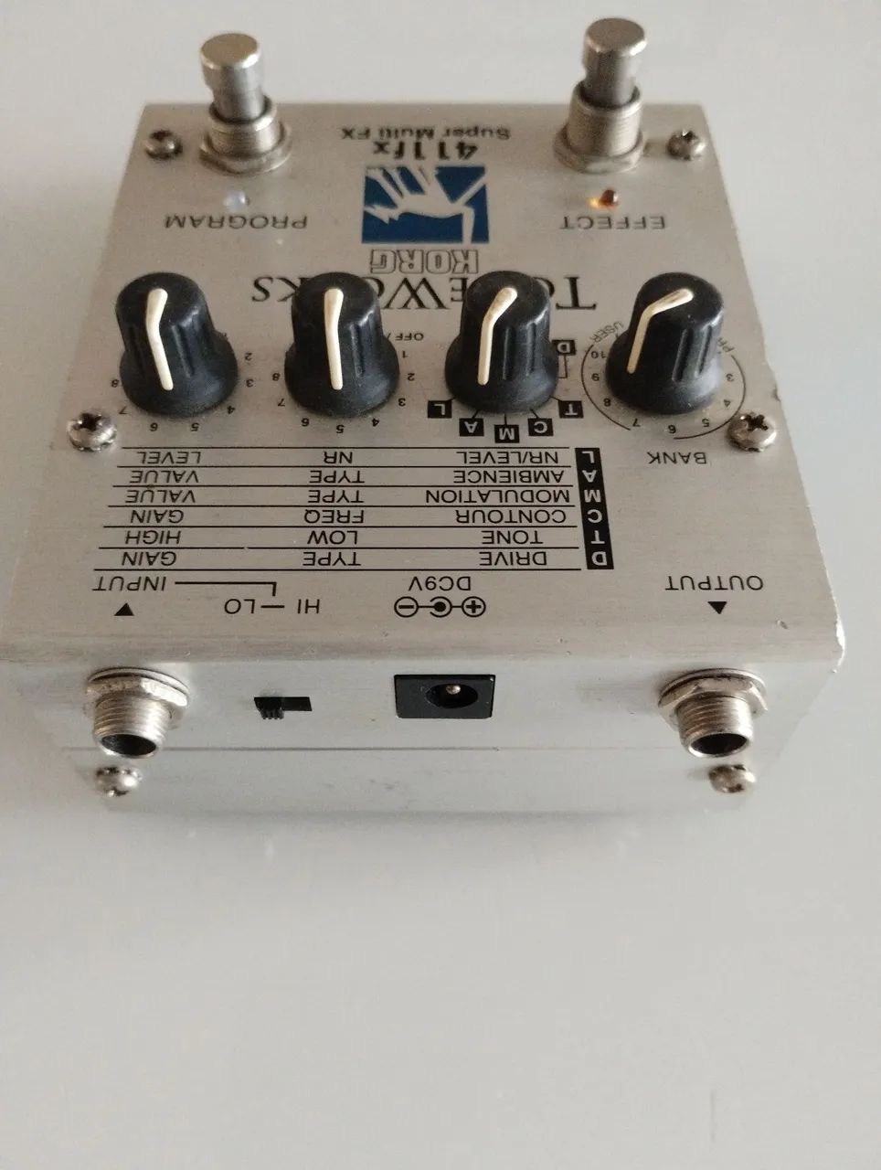 Pedal multi efeito KORG fx411 - Foto 2