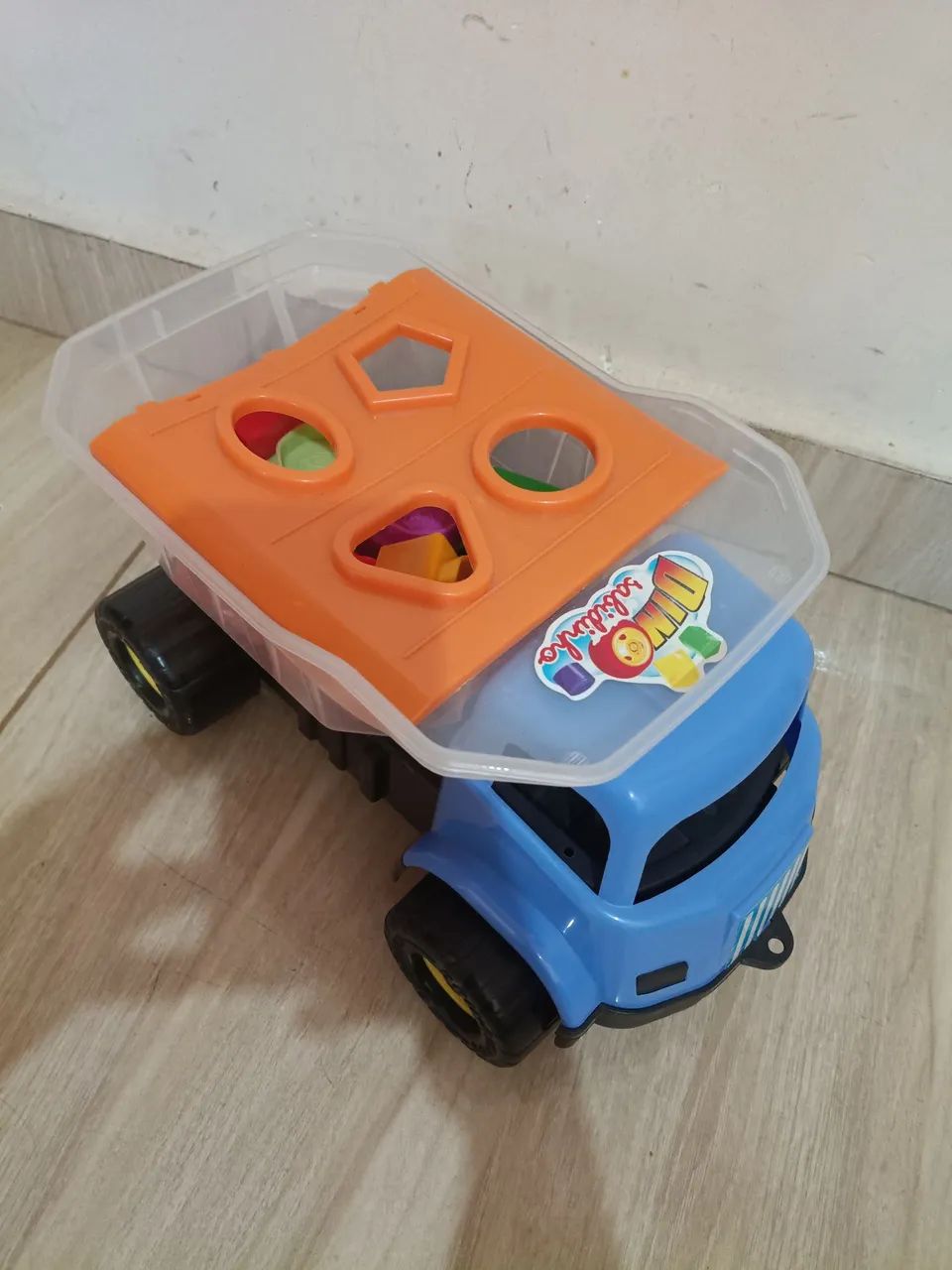Caminhão com blocos de montar e encaixar - Foto 2