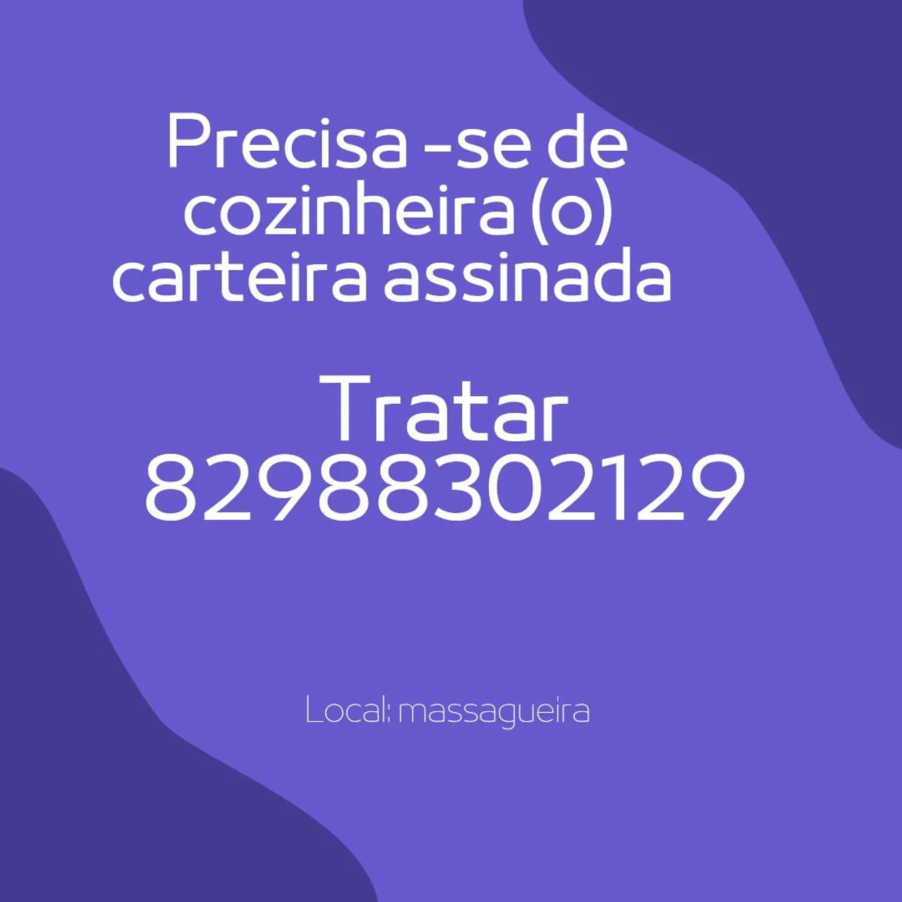 Restaurante contrata