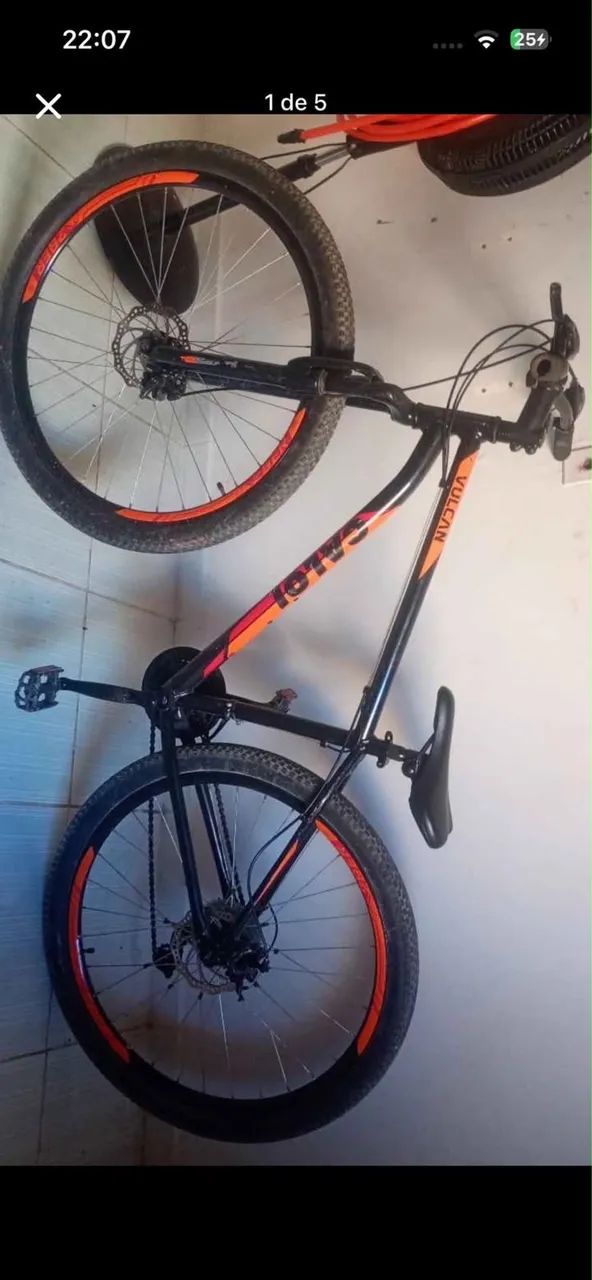 Bicicleta vuncan Caloi