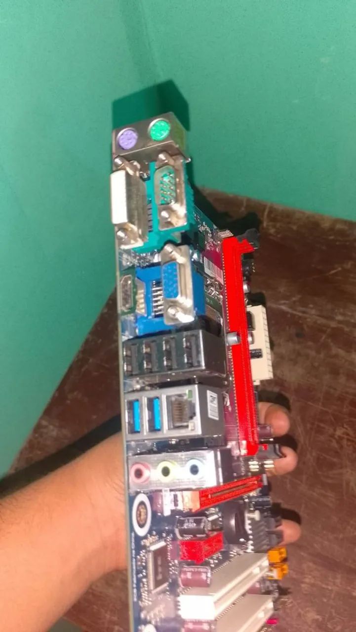 Placa mãe h81 (com defeito)  - Foto 4