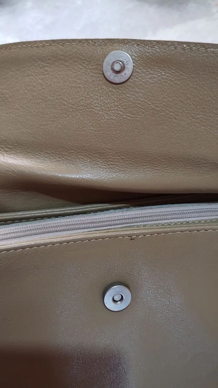 Bolsa de couro feminina  - Foto 4