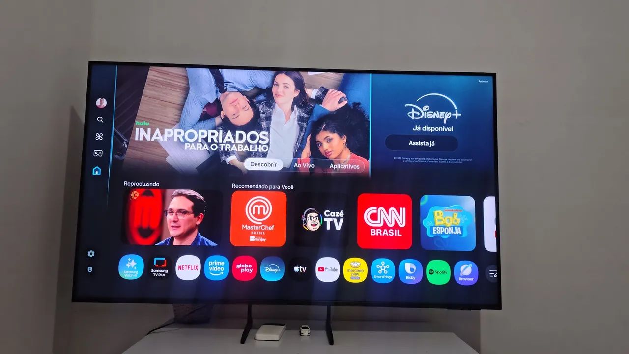 Smart TV Samsung Crystal UHD 55" 4K - Foto 2
