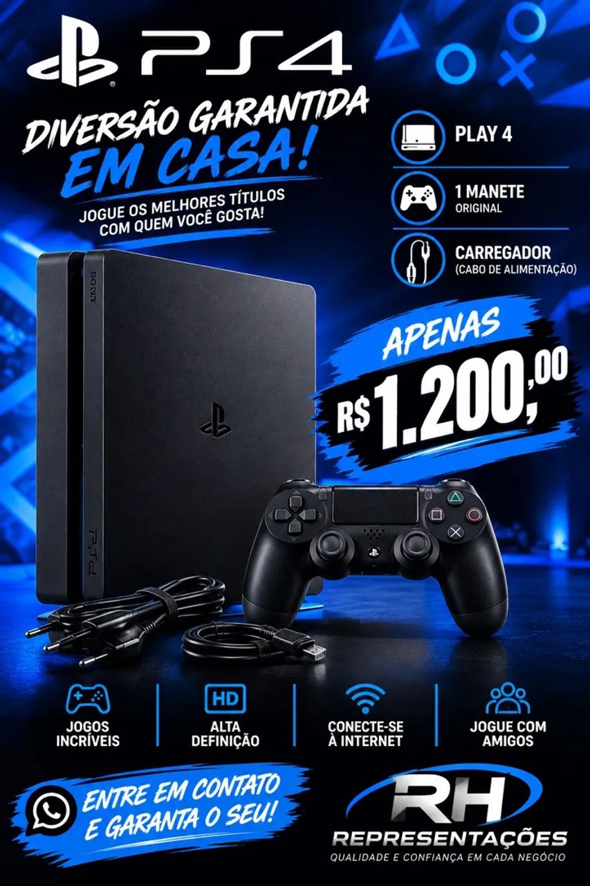 Vende-se PS4